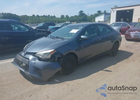 2014 Toyota Corolla Le из США, поврежденный, VIN 2T1BURHE6EC216501